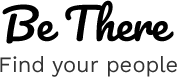 The Be There logo.